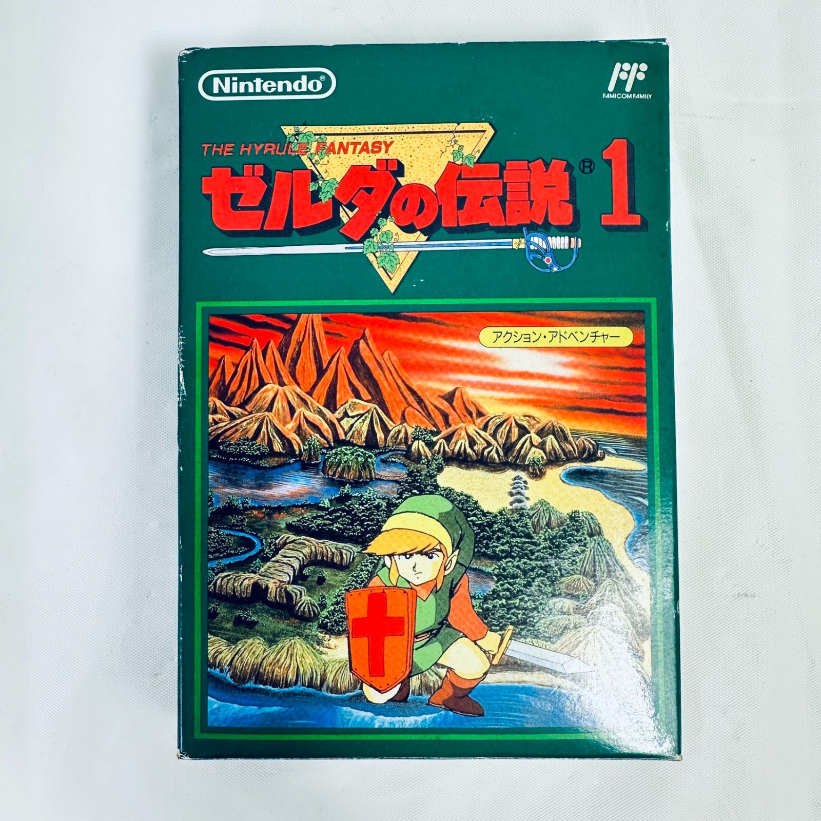 SFCソフト「ビルダの伝説」中古動作品１個の出品です。 当時品 レア FC 元箱 ファミコンソフト ゼルダの伝説1 Zelda Nintendo