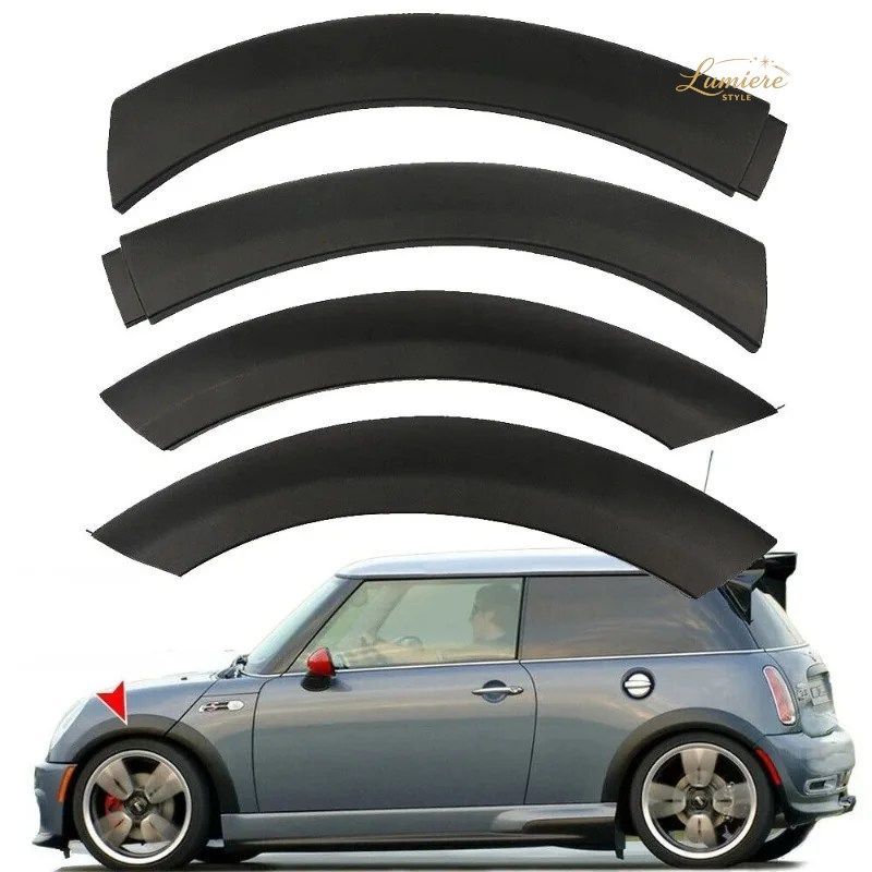 フロントホイールフェンダーアーチトリムスプラッシュガード MINI COOPER R50 R52 R53 2002-2008 51131505864 51131505866 51131505865 511