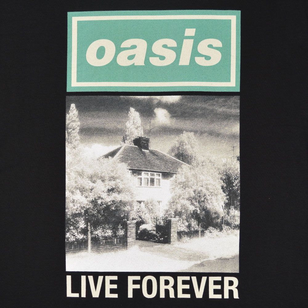 OASIS オアシス Live Forever Single Cover Tシャツ - メルカリ
