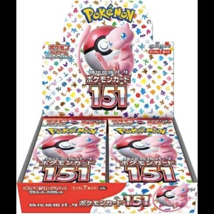 強化拡張パック「ポケモンカード151（イチゴーイチ）」 未開封BOX 1BOX