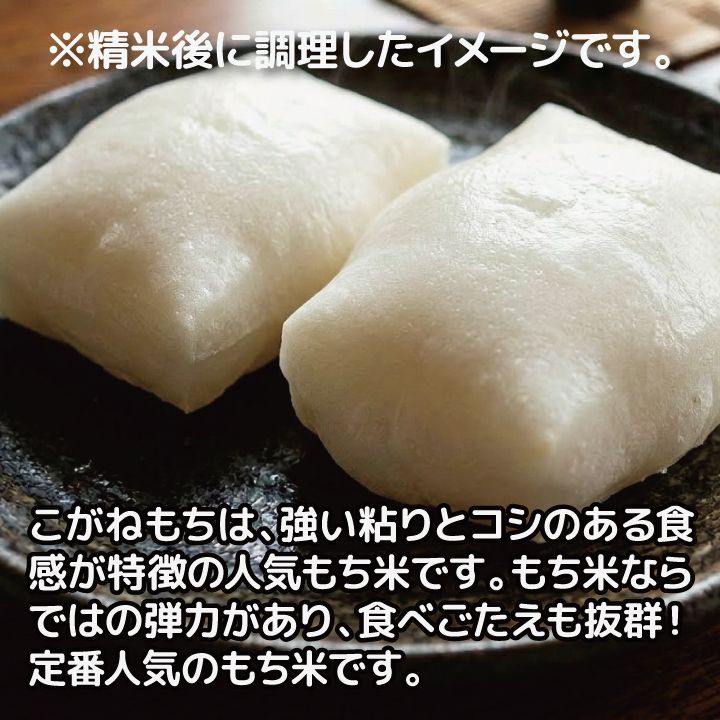 玄米 30kg】令和7年産 こがねもち もち米 30キロ 送料無料 - メルカリ