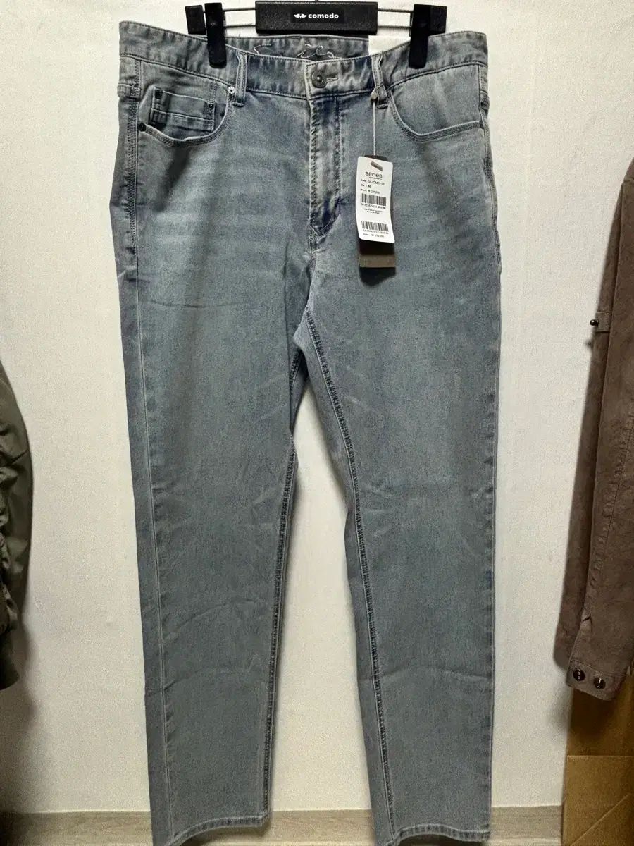 新品) KOLONSPORTシリーズ 薄い デニム ズボン サイズ 86(33-35)