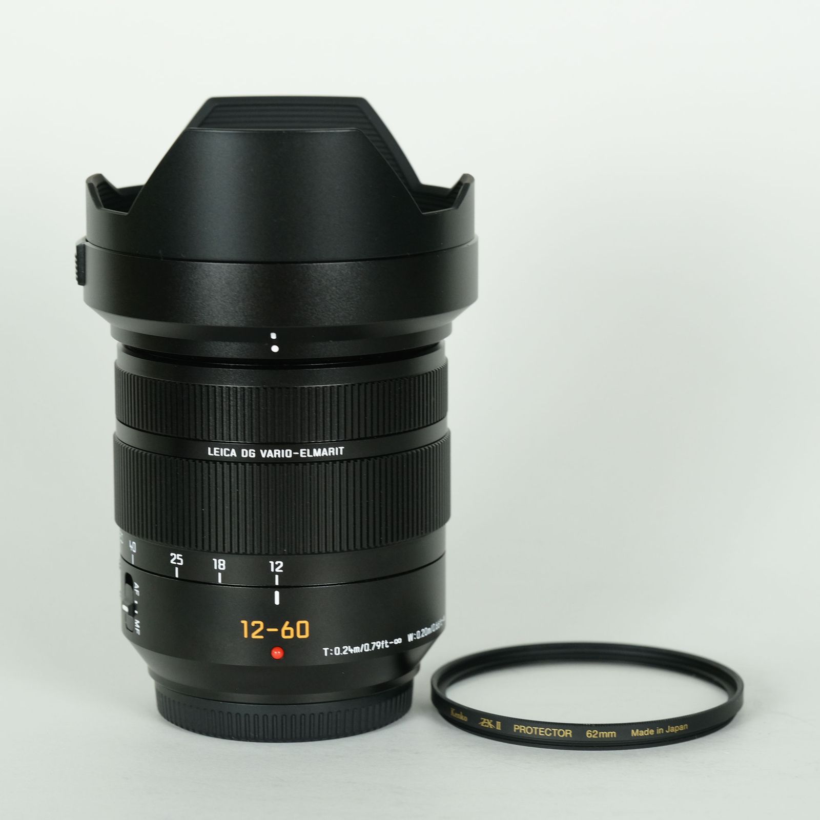 [良品 | 高級フィルター付] Panasonic LEICA DG VARIO-ELMARIT 12-60mm / F2.8-4.0 ASPH. / POWER O.I.S. | マイクロフォーサーズマウント