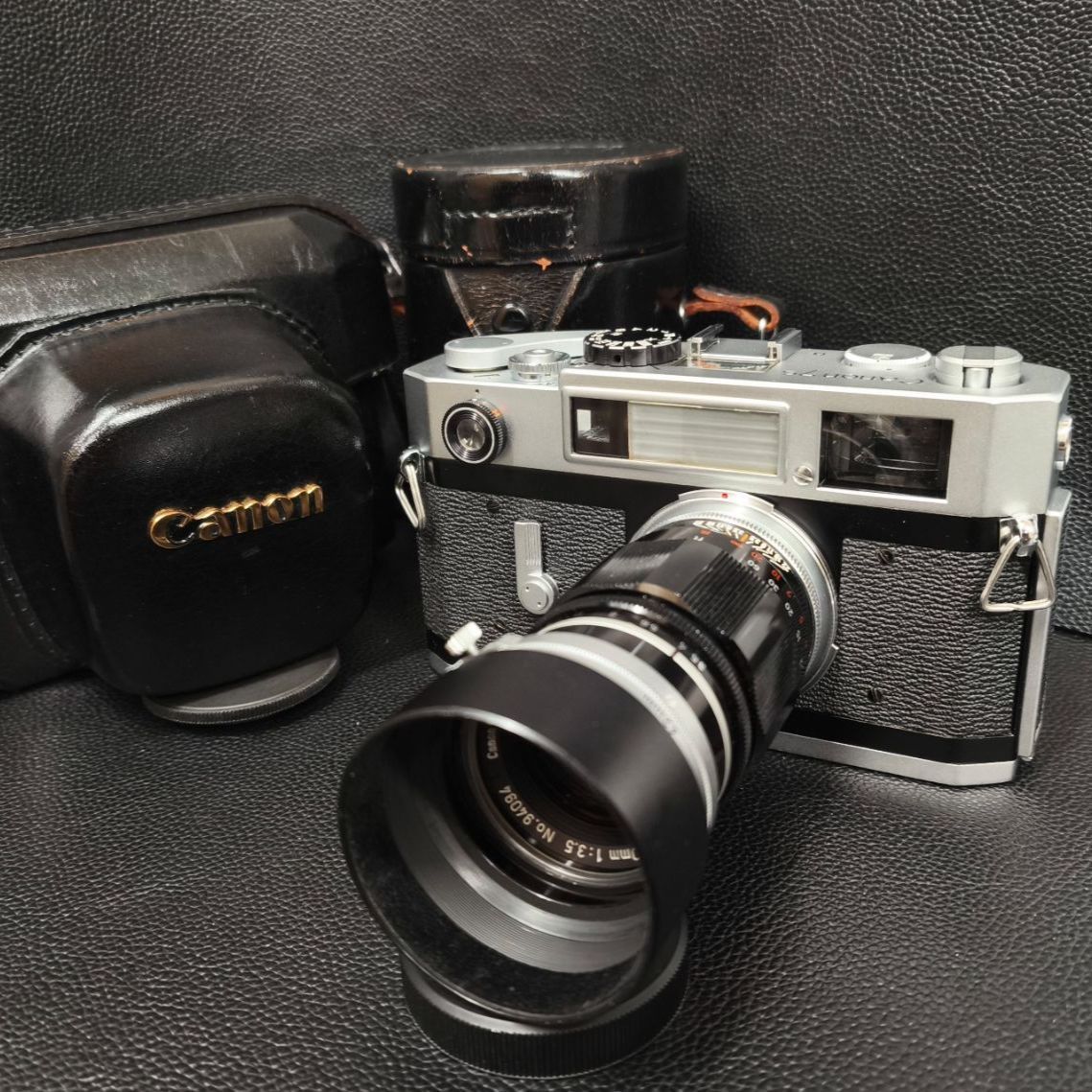 完動品 美品】CANON キャノン 7s レンジファインダーカメラ ＋Canon