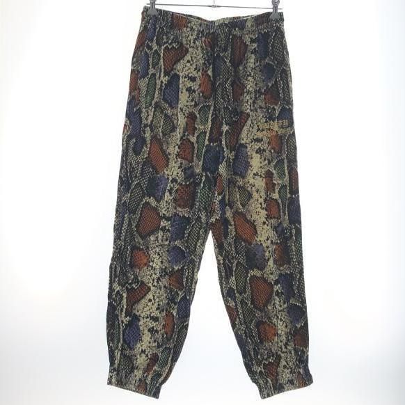 【中古】WACKO MARIA PYTHON VELVET PANTS L マルチカラー ワコマリア[10]