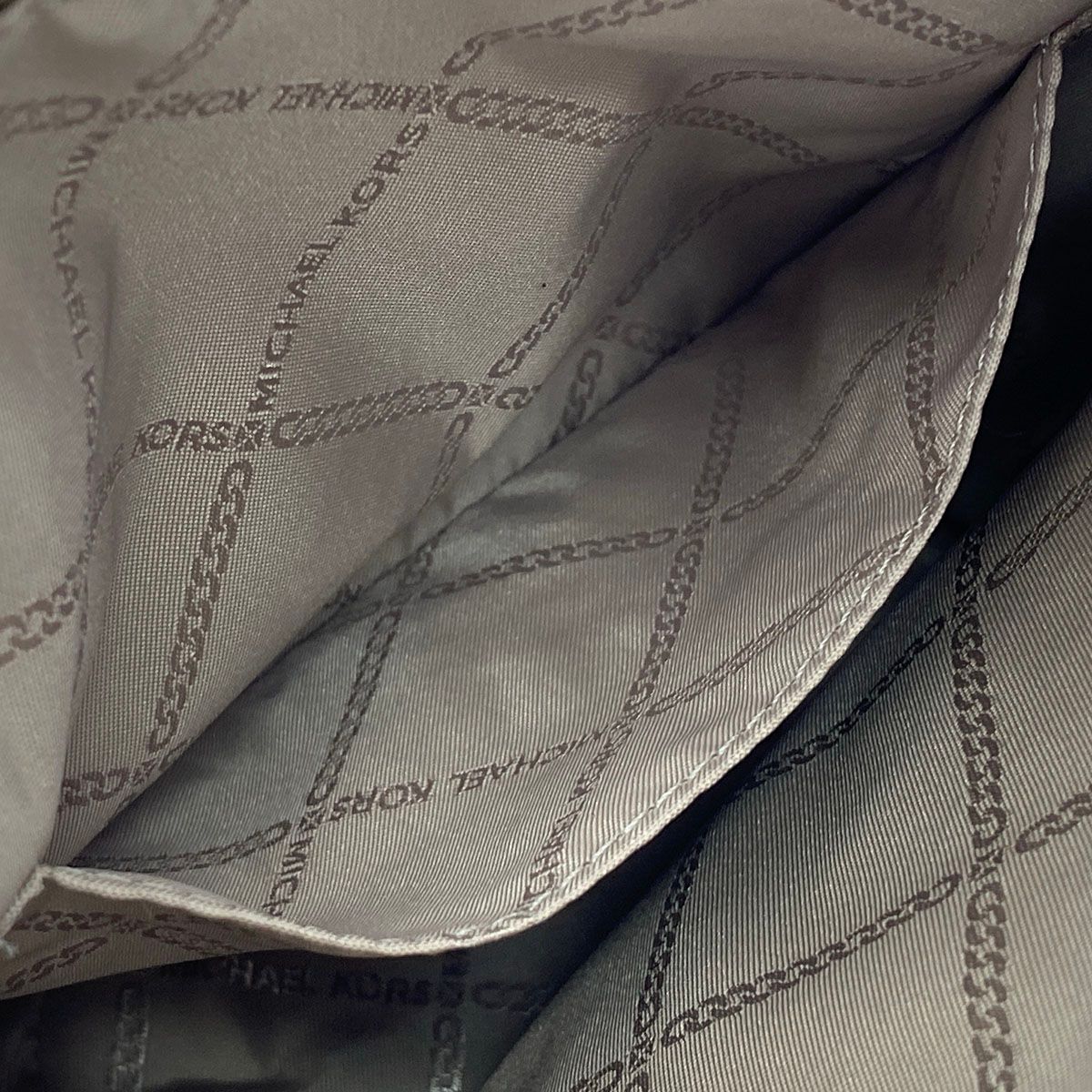 【値下げ】Michael Kors マイケルコース タウンゼント ペブレレザー 2WAYショルダーバッグ ショルダーバッグ 32R4G10C5L レディース レザー カーキ 中古