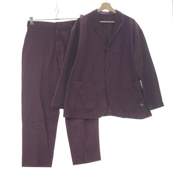 【中古】Dickies × TRIPSTER セットアップ M ボルドー ディッキーズ トリップスター[10]