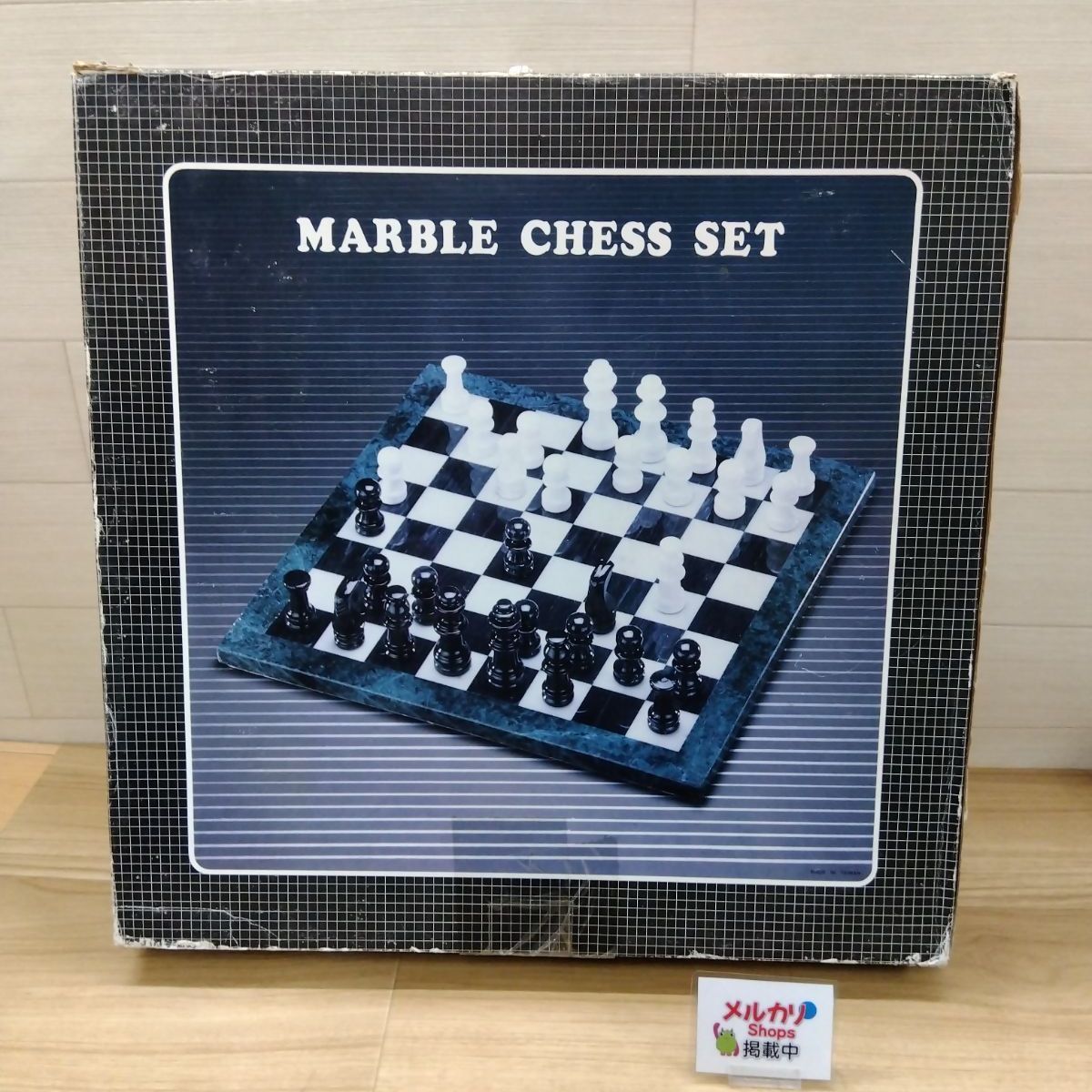 MARBLE CHESS SET 大理石製 チェスセット 中古 送料無料 4156 - メルカリ