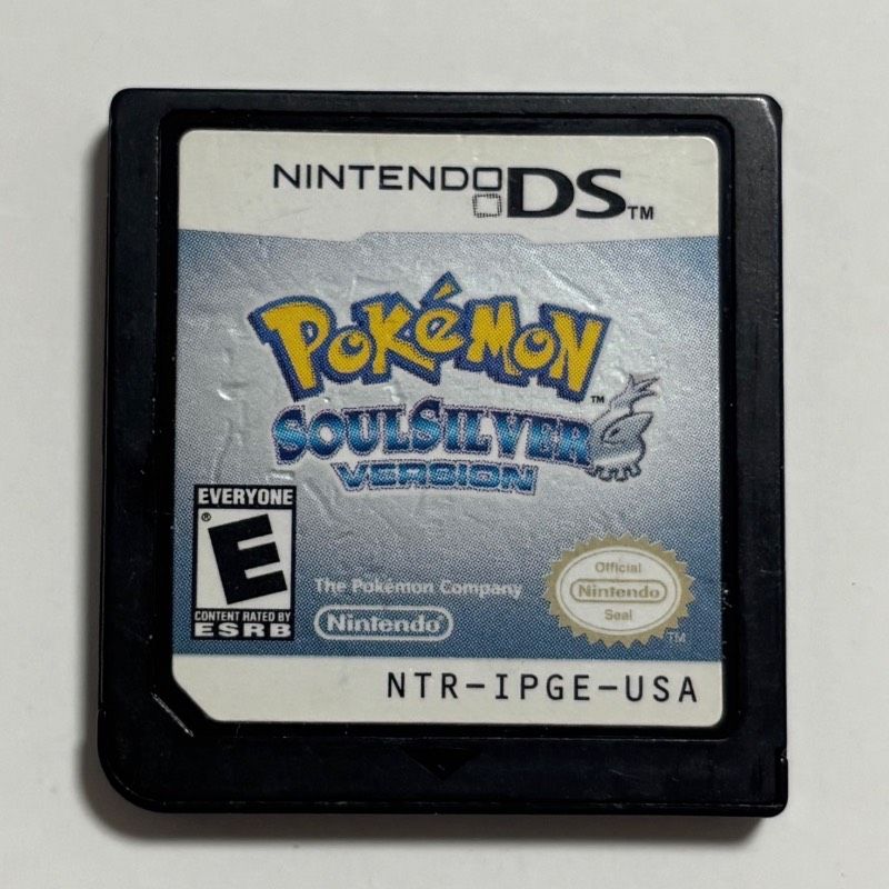 北米版 希少 レア】 DS ポケットモンスター ソウルシルバー 海外版