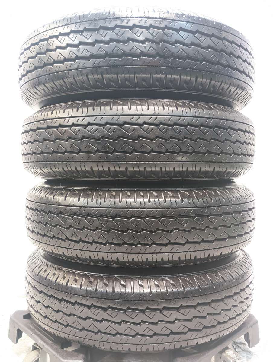 165R13 6PR ブリヂストン V600 日産純正 13x5.0 100-4穴 中古タイヤ 165R13 6PR ブリヂストン V600 日産純正 13x5.0 100-4穴 中古タイヤ