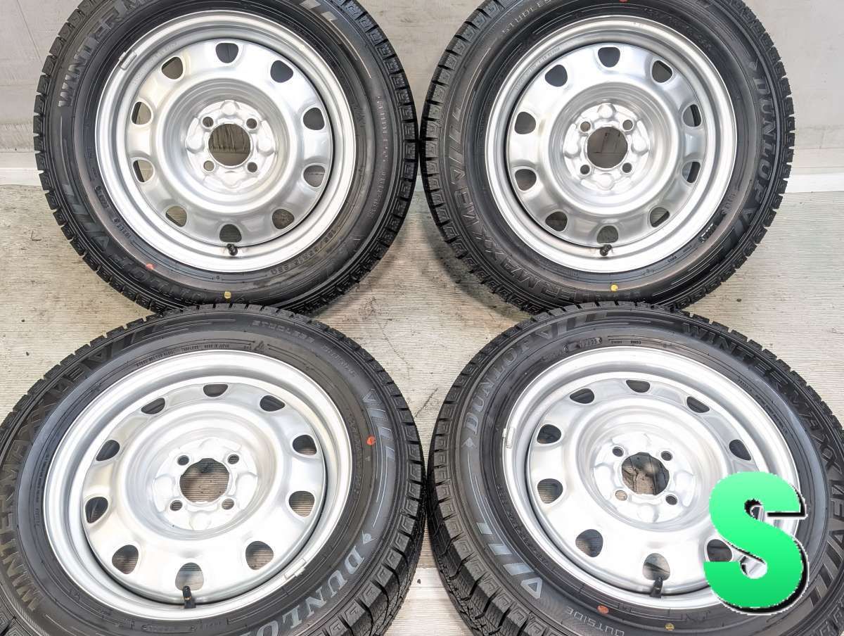 185/65R15 ダンロップ ウィンターマックス 03 　 TOPY M60 15x5.5 42 100-4穴 中古タイヤ スタッドレスタイヤ ホイールセット 4本セット w15260526048