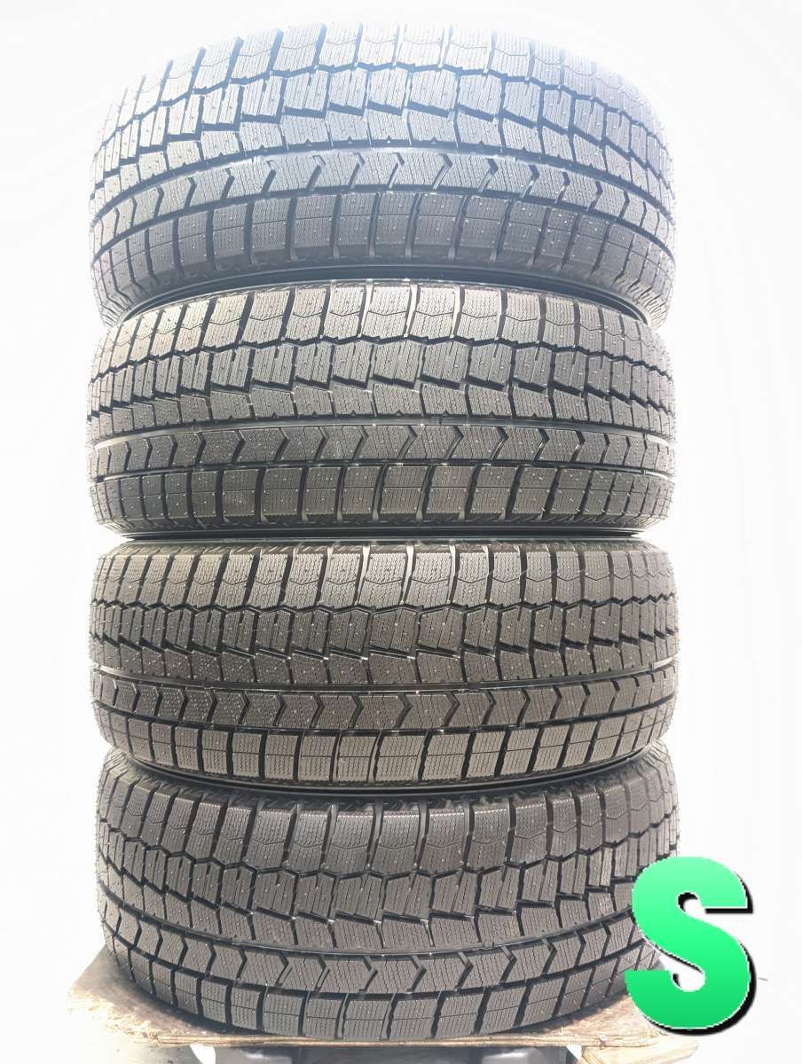 225/55R17 ダンロップ ウィンターマックス WM02 中古タイヤ スタッドレスタイヤ 4本セット w17260523078