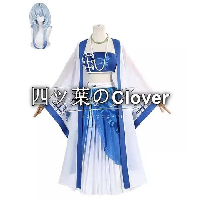 人気商品◆Wuthering Waves 鳴潮 風 ショアキーパーコスプレ衣装 ウィッグ cosplayハロウィン演出服変装vs626