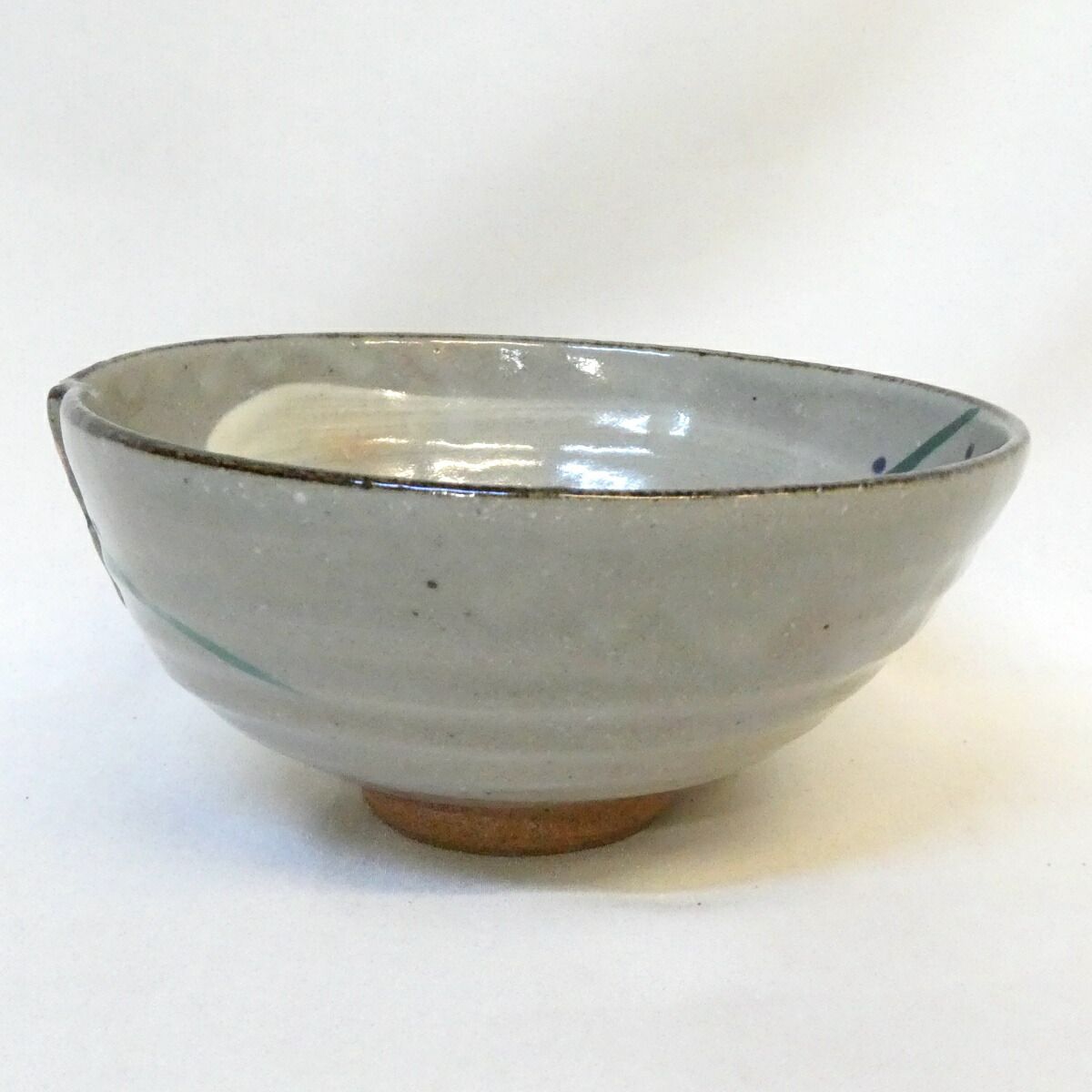六月の特売品】京焼 沖野和香作 綴じ目蛍 平茶碗 茶碗 茶道具 紙箱