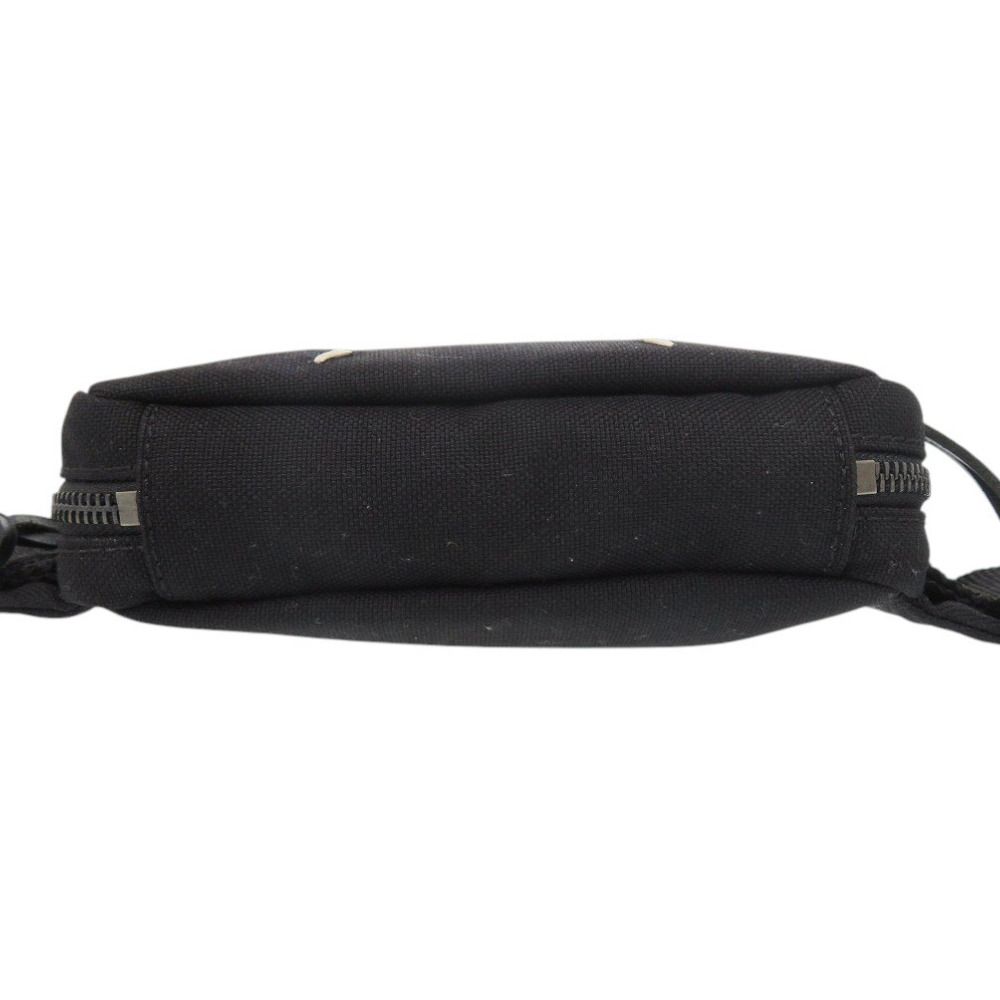 Maison Margiela 4ステッチ キャンバス ボディバッグ 美品 メゾン マルジェラ 4ステッチ キャンバス ブラック ボディバッグ