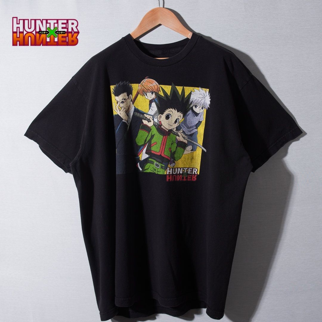 ハンターハンター HUNTER×HUNTER Tシャツ XL ブラック オーバーサイズ