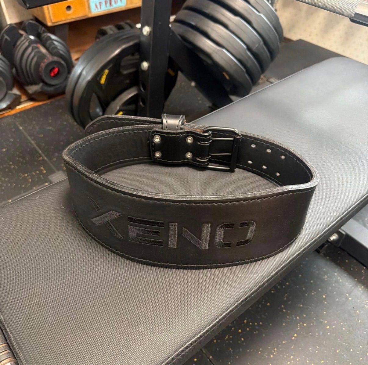 ♦️美品♦️希少品♦️XENO♦️トレーニングベルト♦️パワーベルト♦️レザー♦️オールブラック