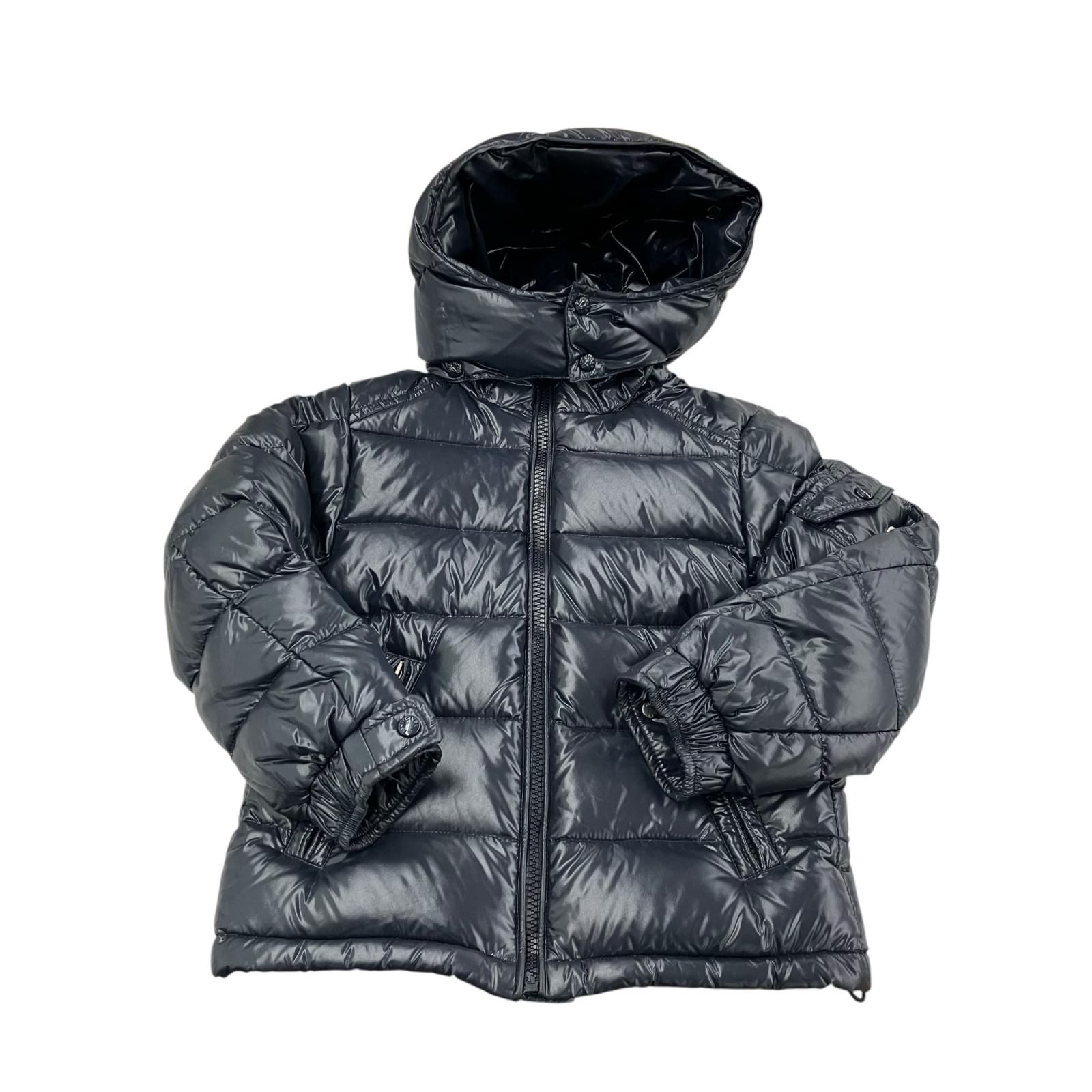 186005 現状品 MONCLER モンクレール ダウンジャケット ブラック系 キッズ