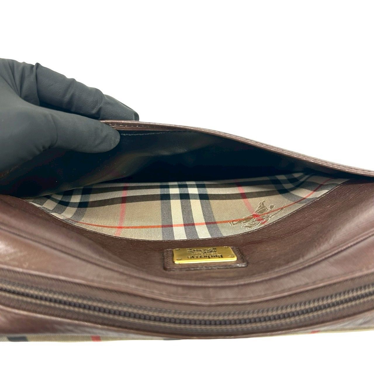 極 美品 Burberrys バーバリーズ ノバチェック シャドーホース 柄