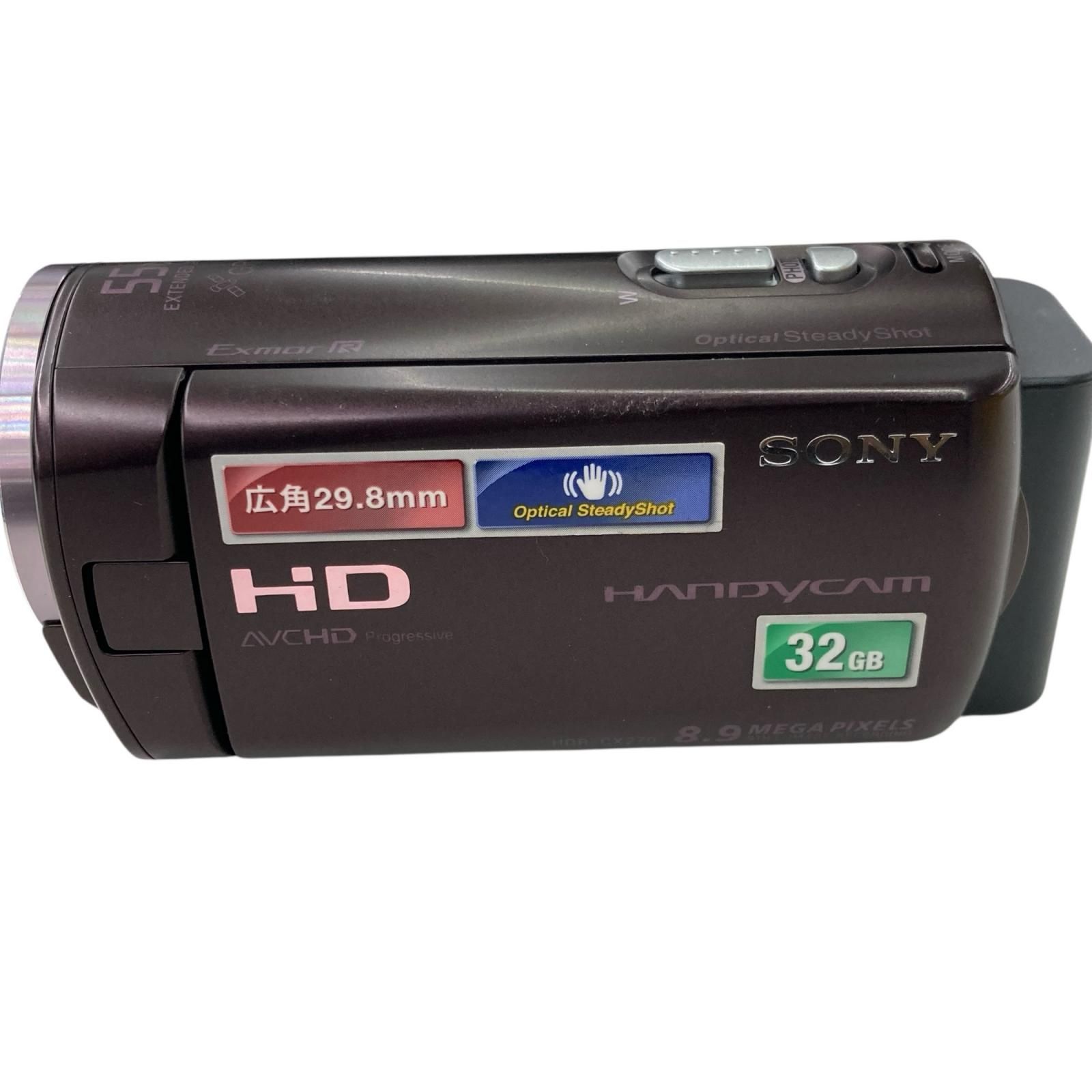 186000 動作確認済み sonny ソニー Optical Steady Shot HDR-CX270