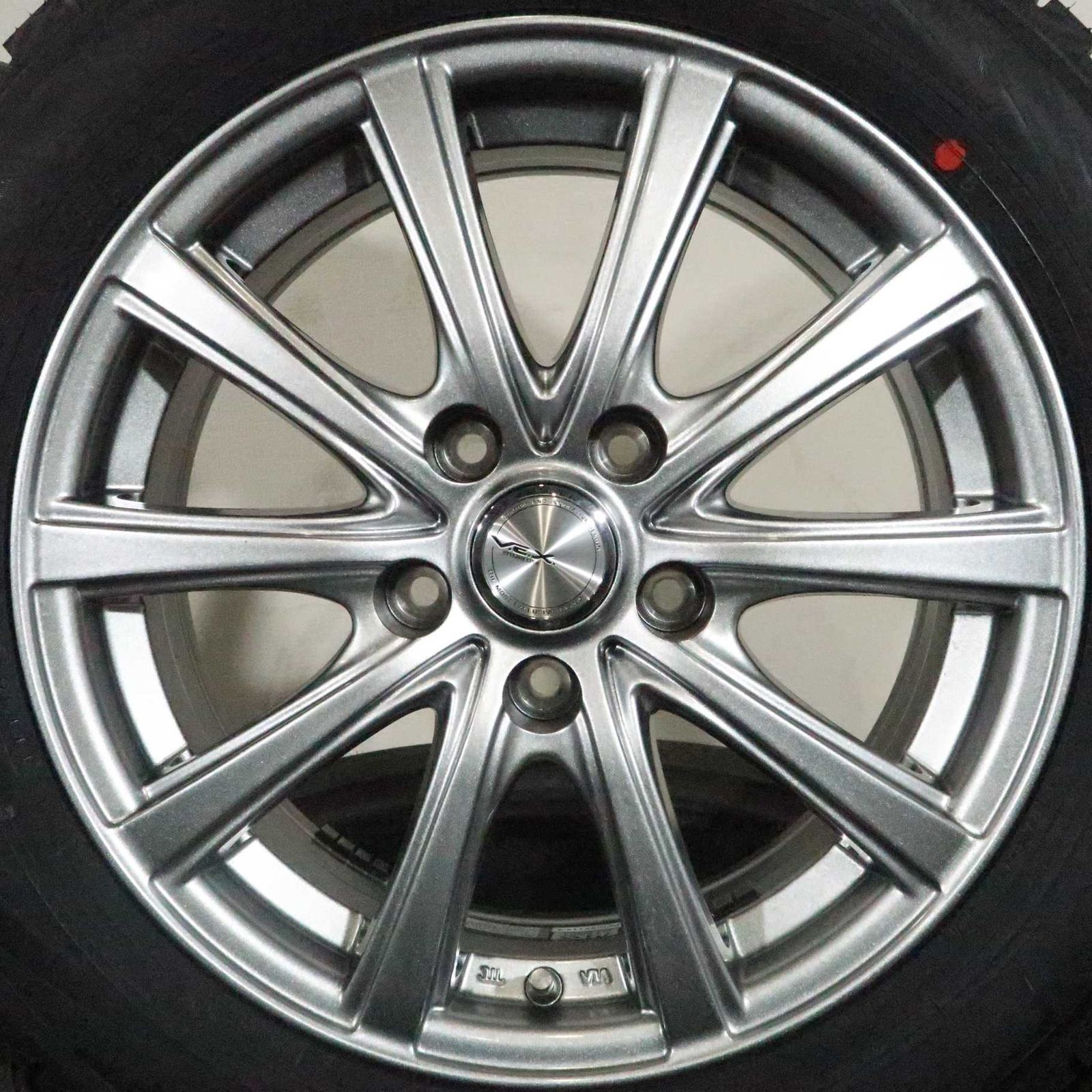 ニッサン シルフィ B17系 等 4本 社外 16インチ 6.5J +38 5H PCD 114.3 スタッドレス 未使用 ヨコハマ アイスガード IG70 2025年 195/60R16