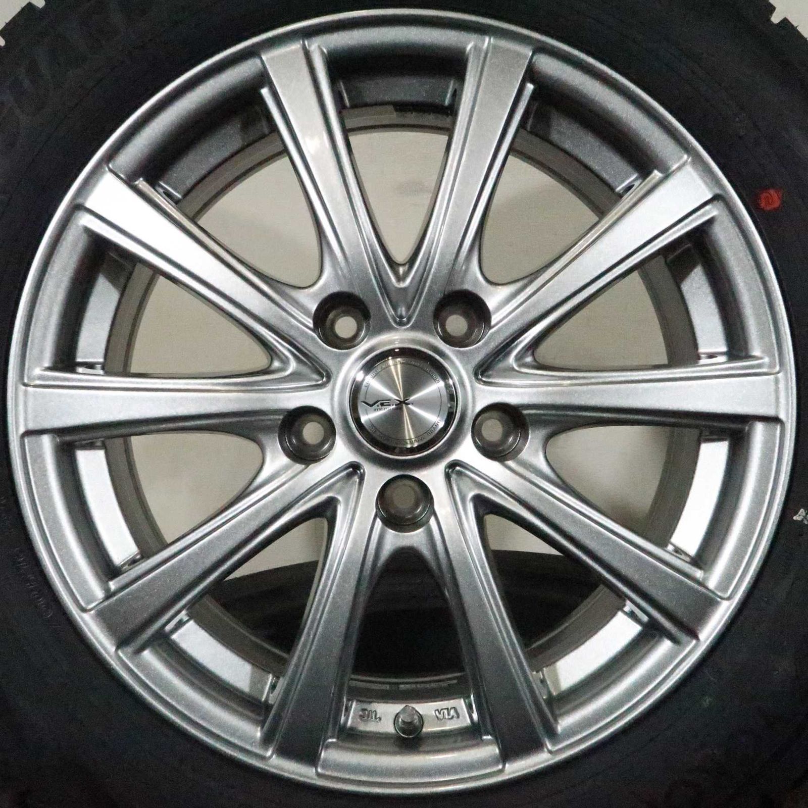 ニッサン シルフィ B17系 等 4本 社外 16インチ 6.5J +38 5H PCD 114.3 スタッドレス 未使用 ヨコハマ アイスガード IG70 2025年 195/60R16