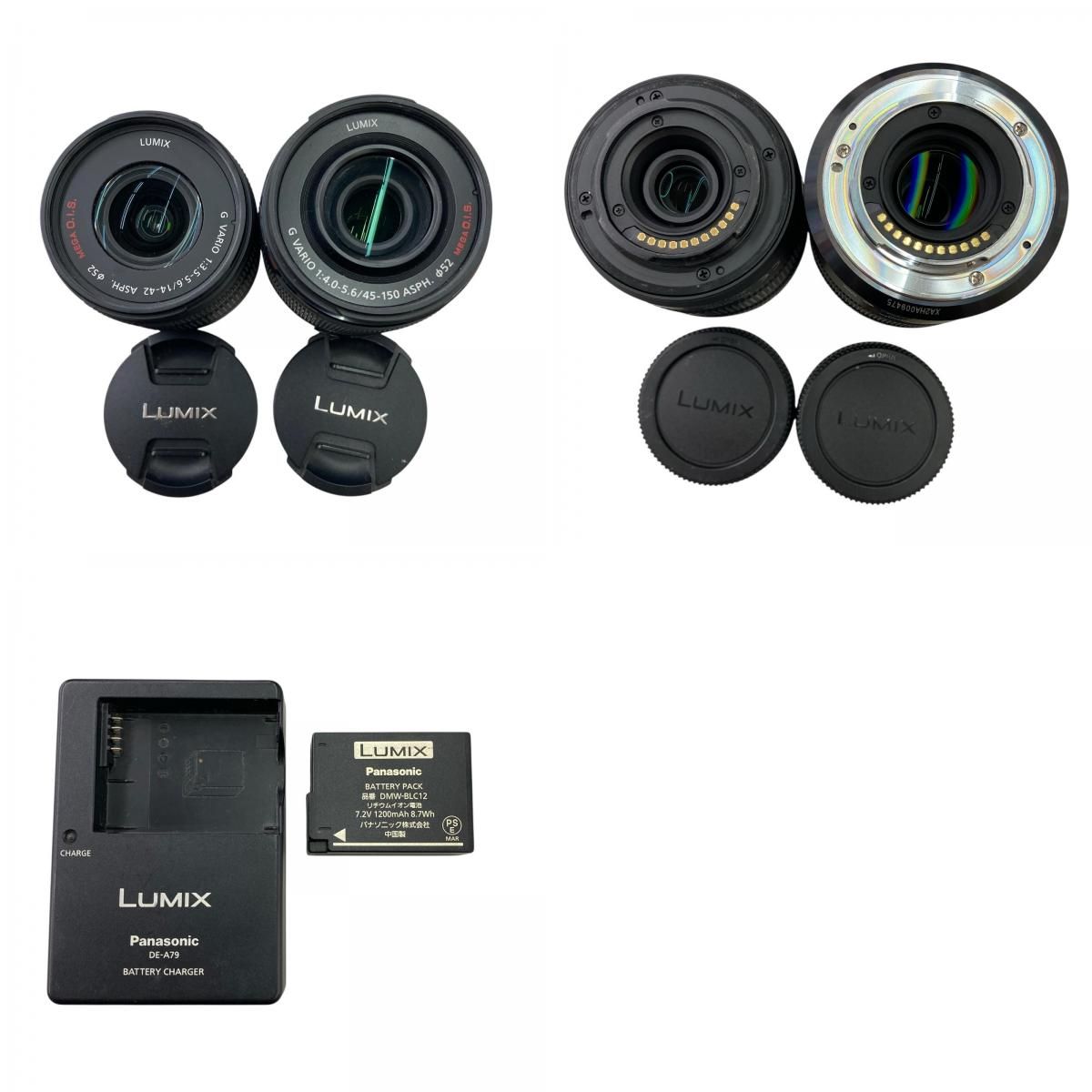 186000 通電確認のみ Panasonic パナソニック LUMIX ミラーレス一眼