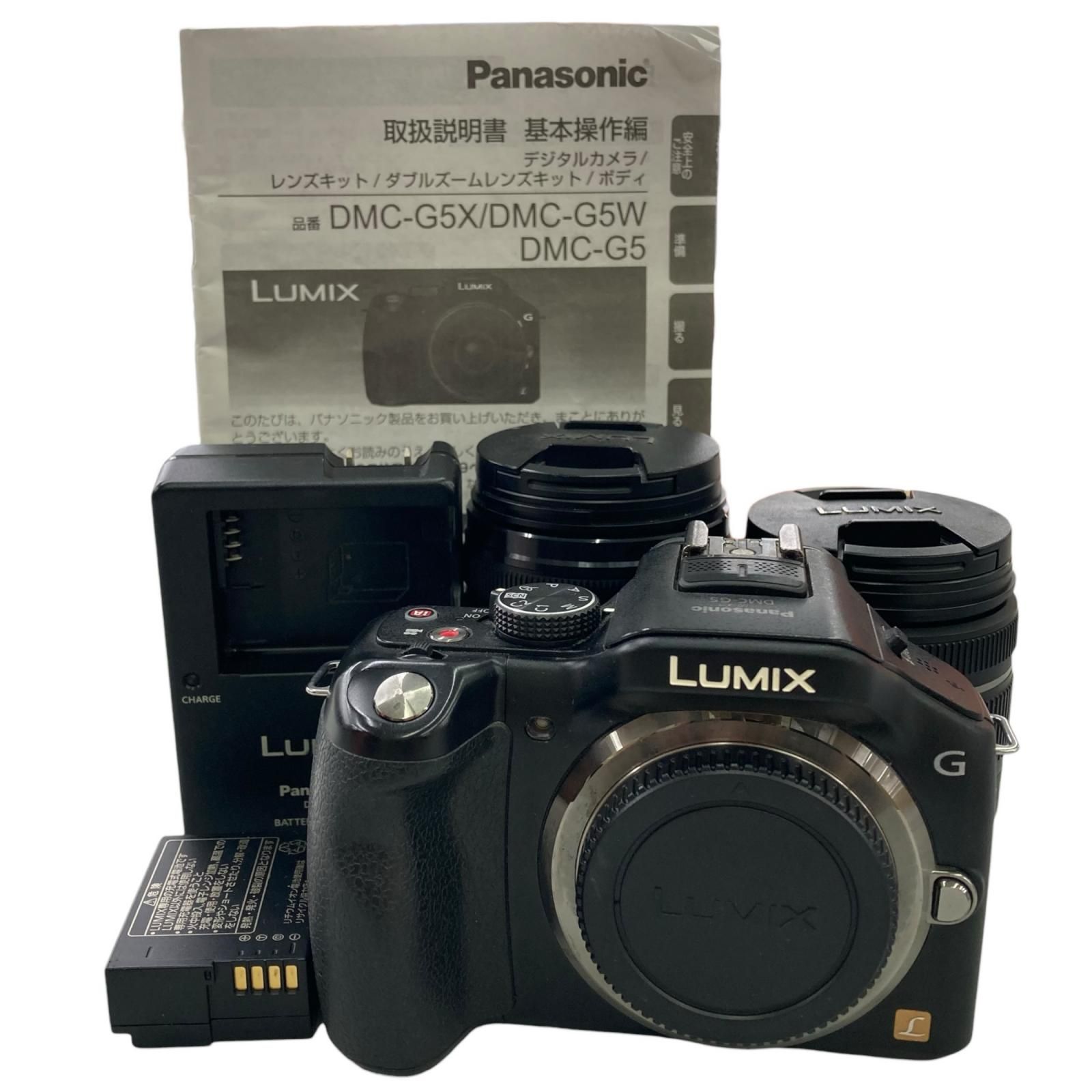 186000 通電確認のみ Panasonic パナソニック LUMIX ミラーレス一眼