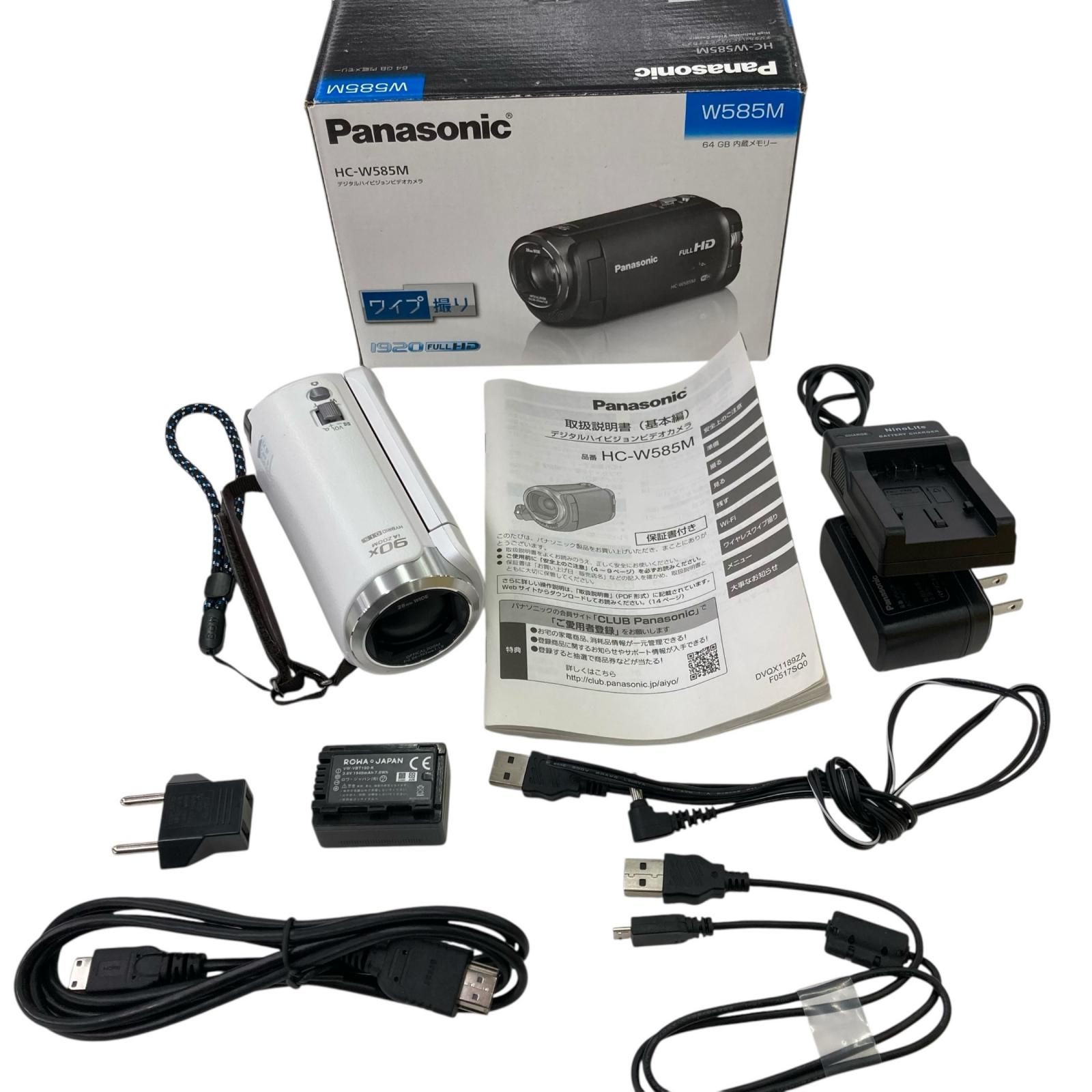 186001 動作確認済み Panasonic パナソニック FULL 1920 HC-W58M 64GB