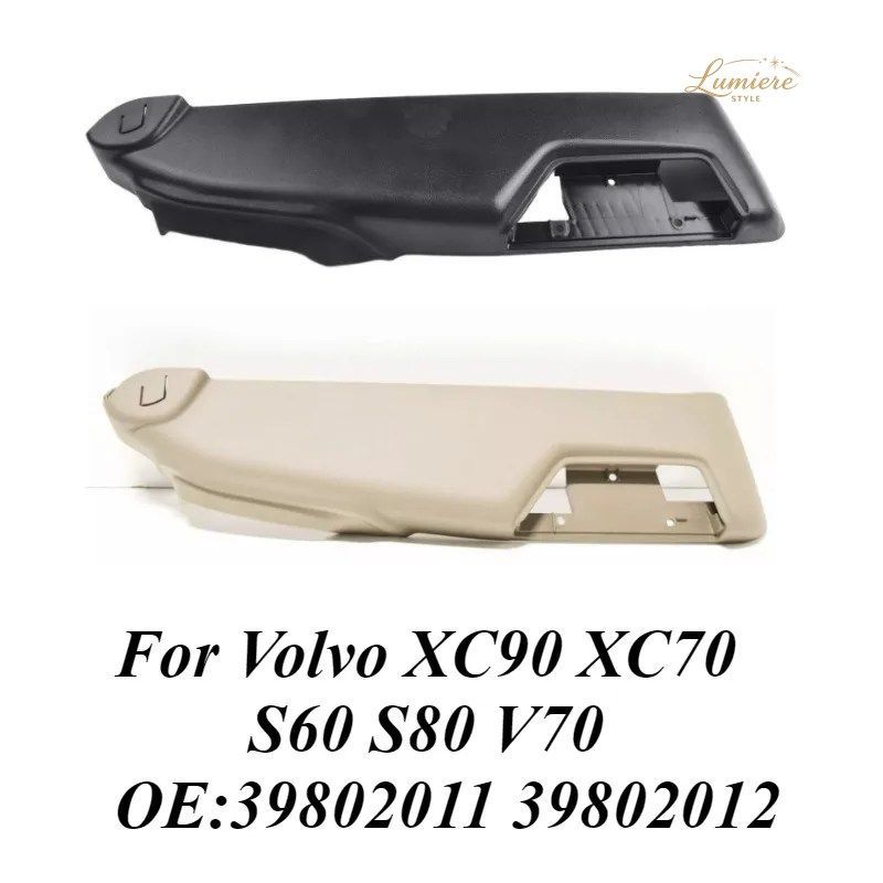 39802011 VOLVO XC90 XC70 S60 S80 V70 2005-2014 フロント左シートサイドスイッチカバーパネルトリム 39802012