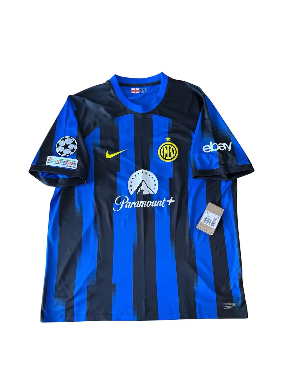 サッカーユニフォーム インテル 24-25 HOME Lサイズ タグ付き NIKE
