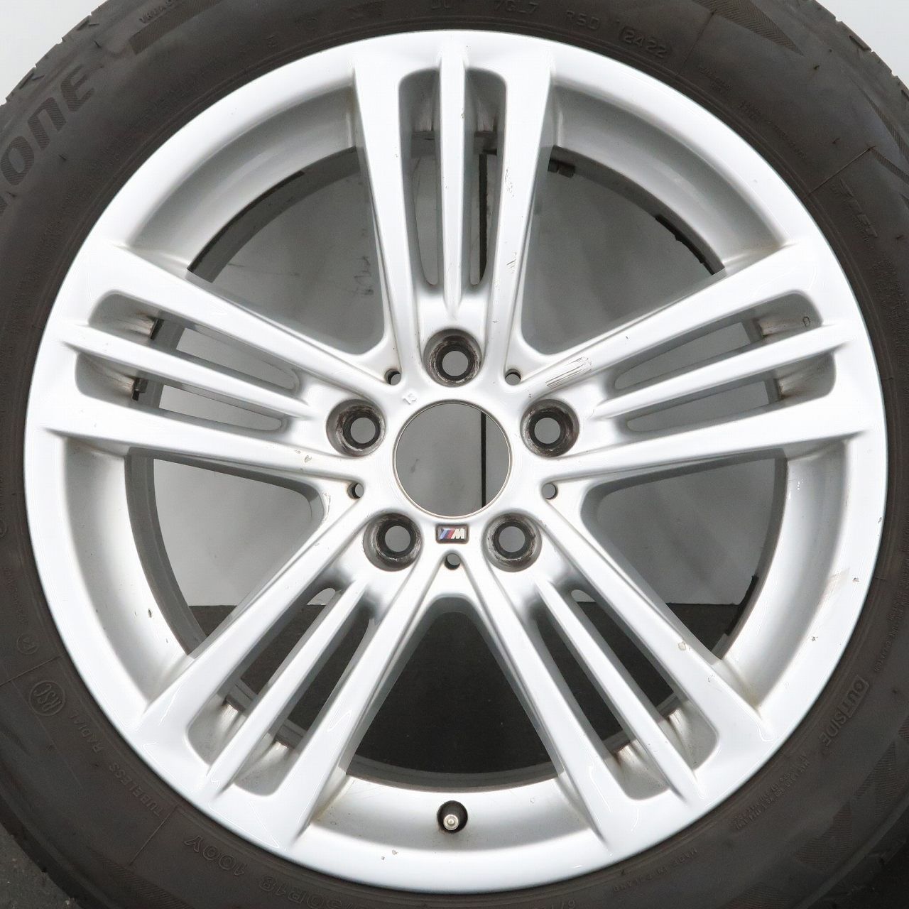 X3 F25 BMW 18インチ Mスポーツ PCD120 純正 8J 7551BMW ＋43 純正