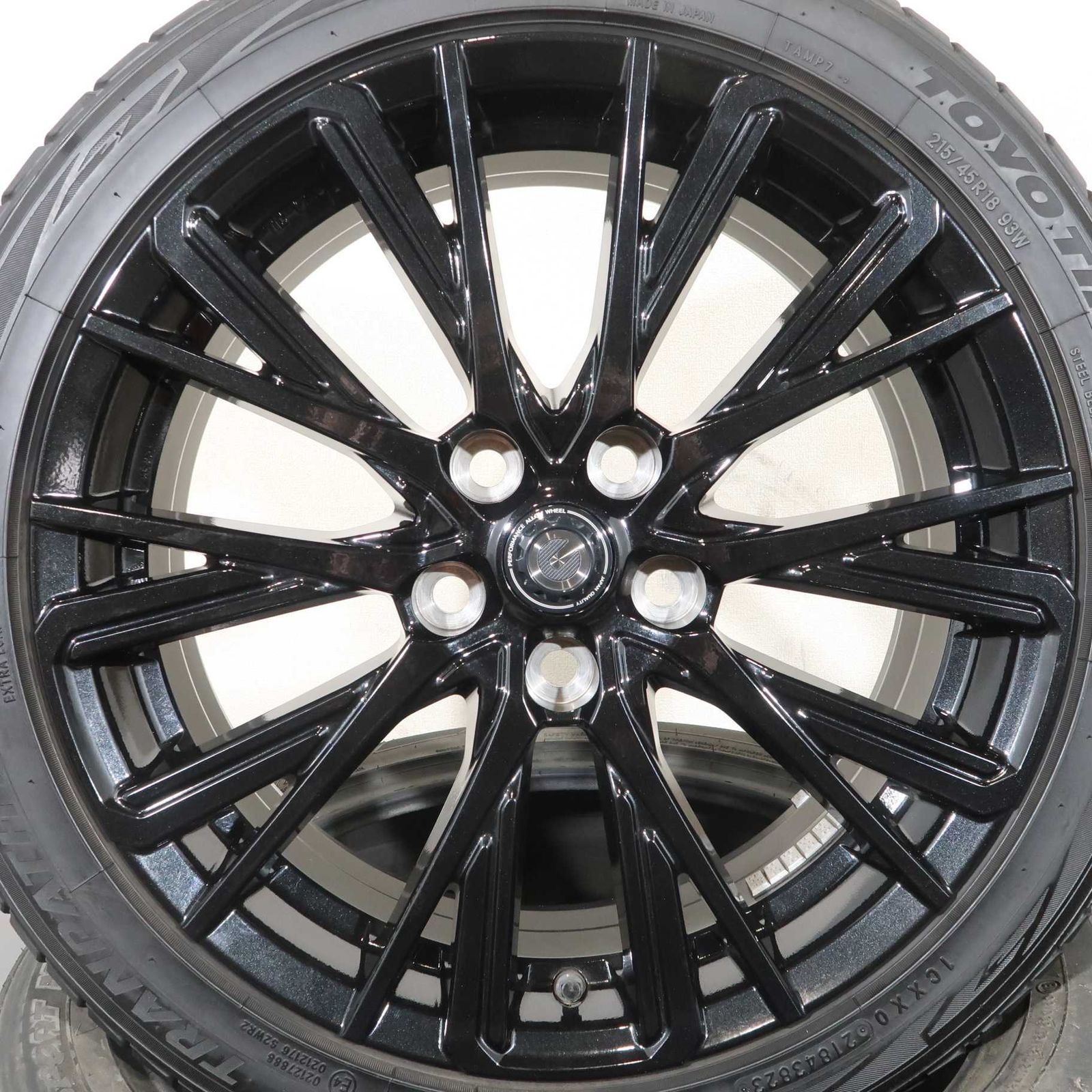 4本 トヨタ ノア ヴォクシー 純正 18インチ 7J +40 5H 114.3 ラジアル