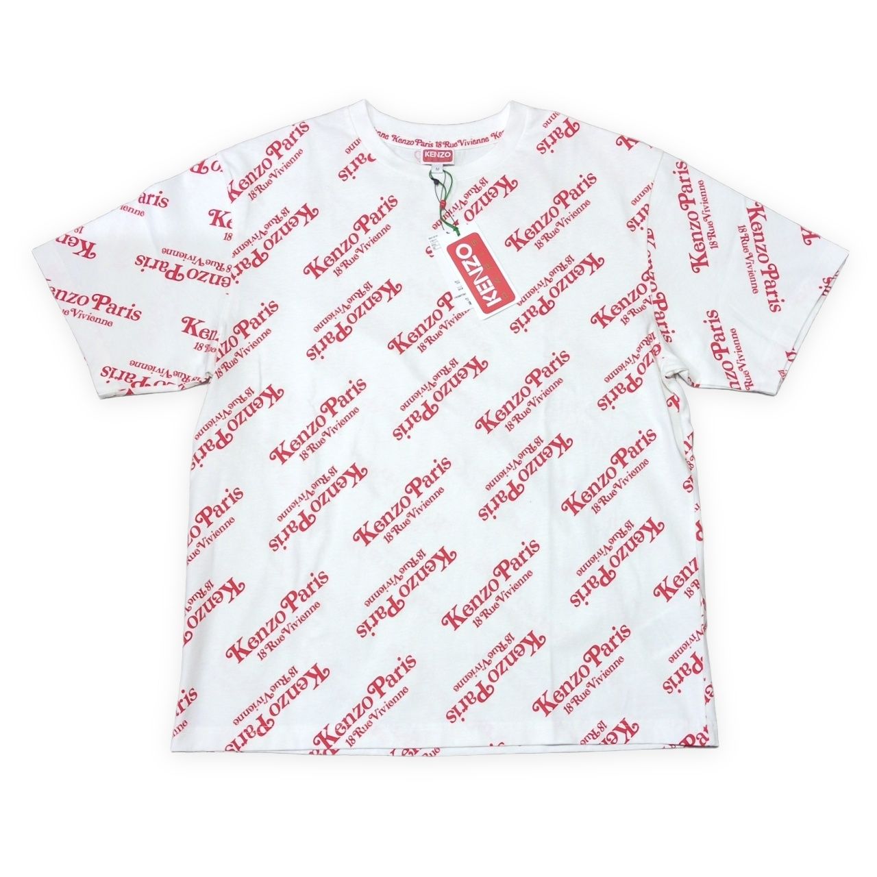 KENZO ケンゾー KENZO BY VERDY OVERSIZE TSHIRT 半袖Tシャツ 黒 メンズ M タグ付き 美品 ポルトガル製 FE58TS0044SY