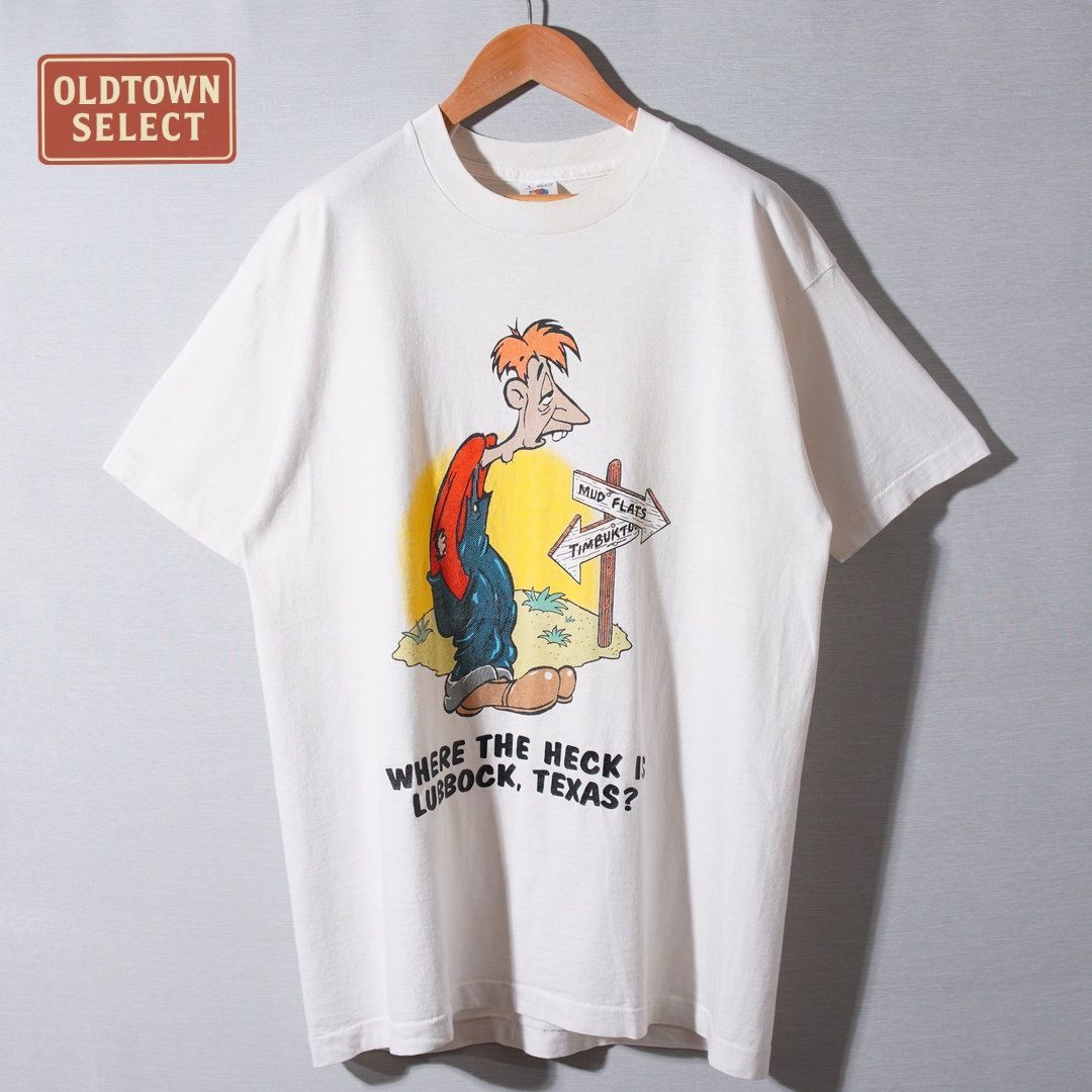 90s USA製 ヴィンテージ Tシャツ L ホワイト フルーツオブザルーム 90s USA製 ヴィンテージ Tシャツ L ホワイト フルーツオブザルーム