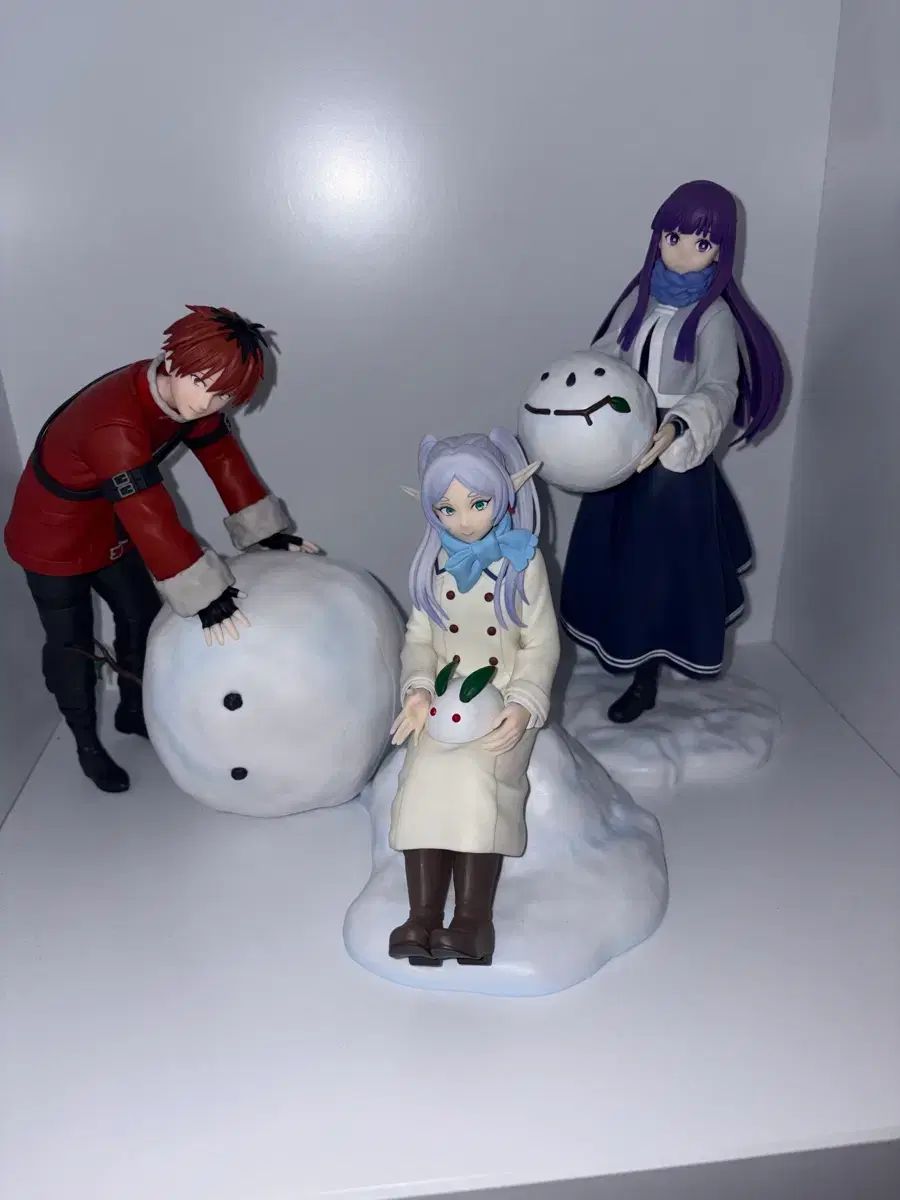 まとめ) フリーレン 雪遊びフィギュア 3種セット