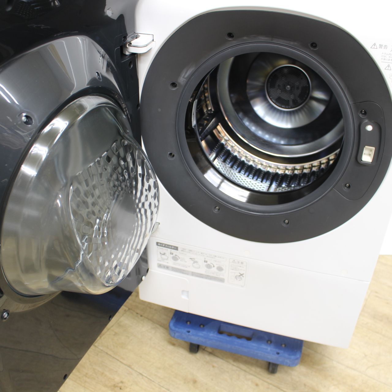 608)シャープ ドラム式洗濯乾燥機 ES-W113-SL 左開き 洗濯11kg 乾燥6kg