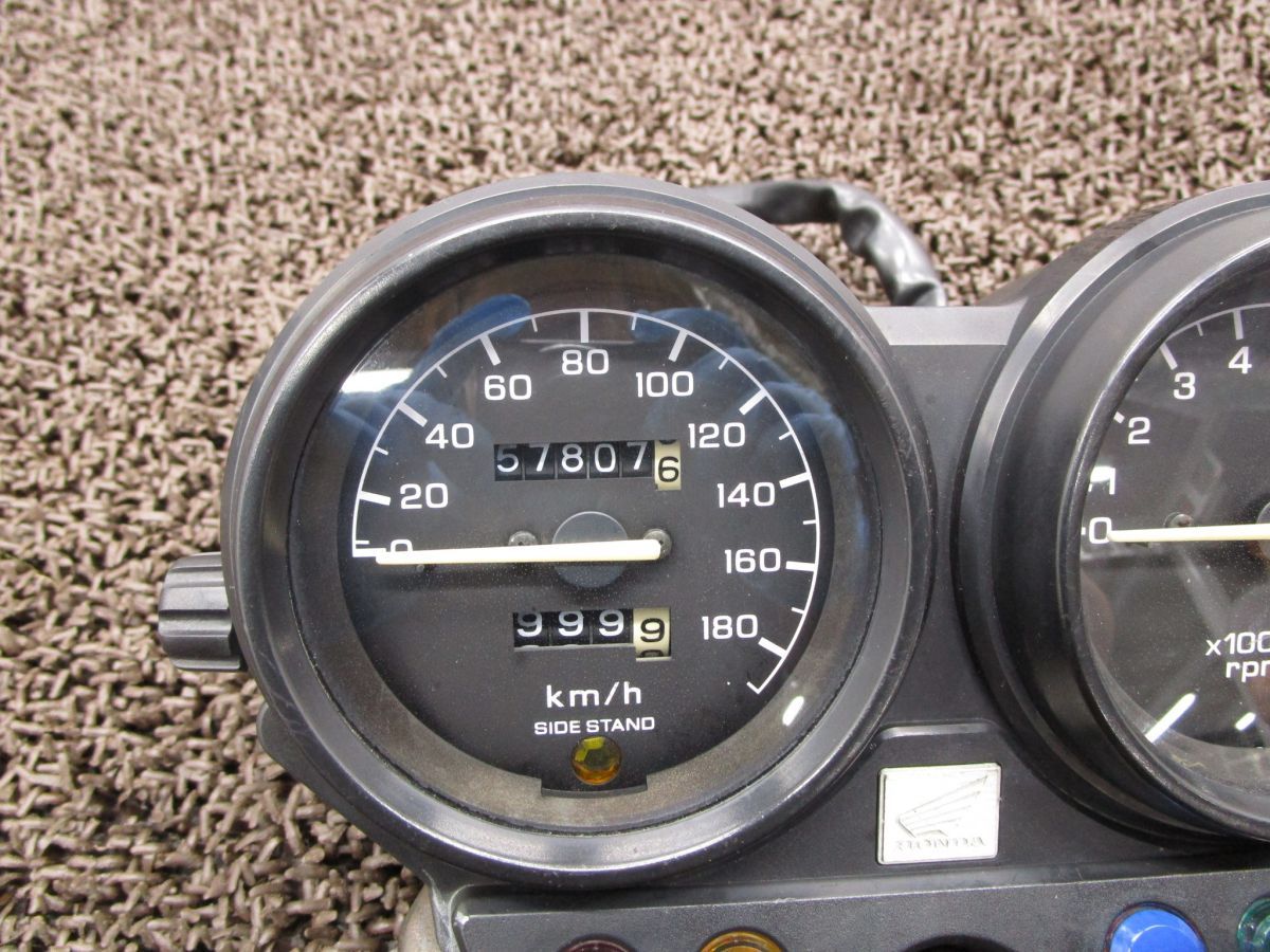 CB750 メーター スピード タコ △B6781 インジケーターランプ！RC42