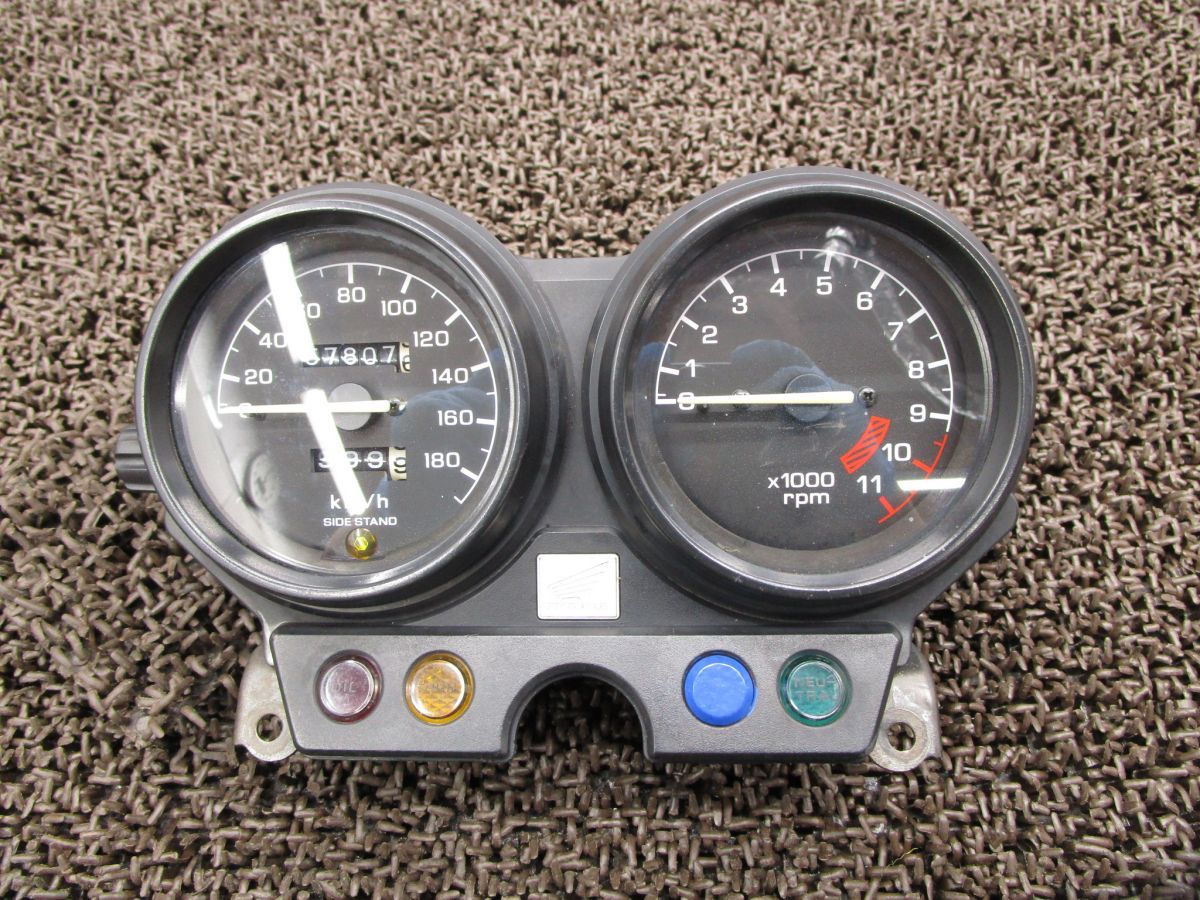 CB750 メーター スピード タコ △B6781 インジケーターランプ！RC42