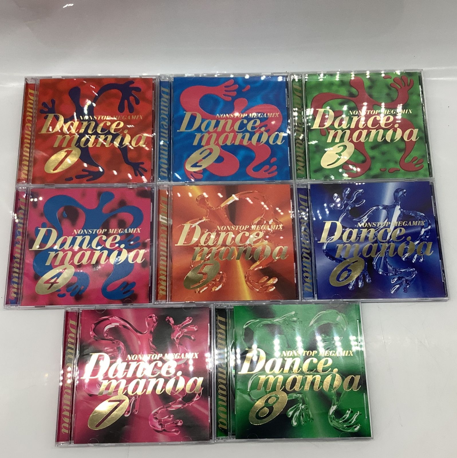 6228 【8枚セット】 DANCE MANIA ダンスマニア 1〜8 オムニバス CD