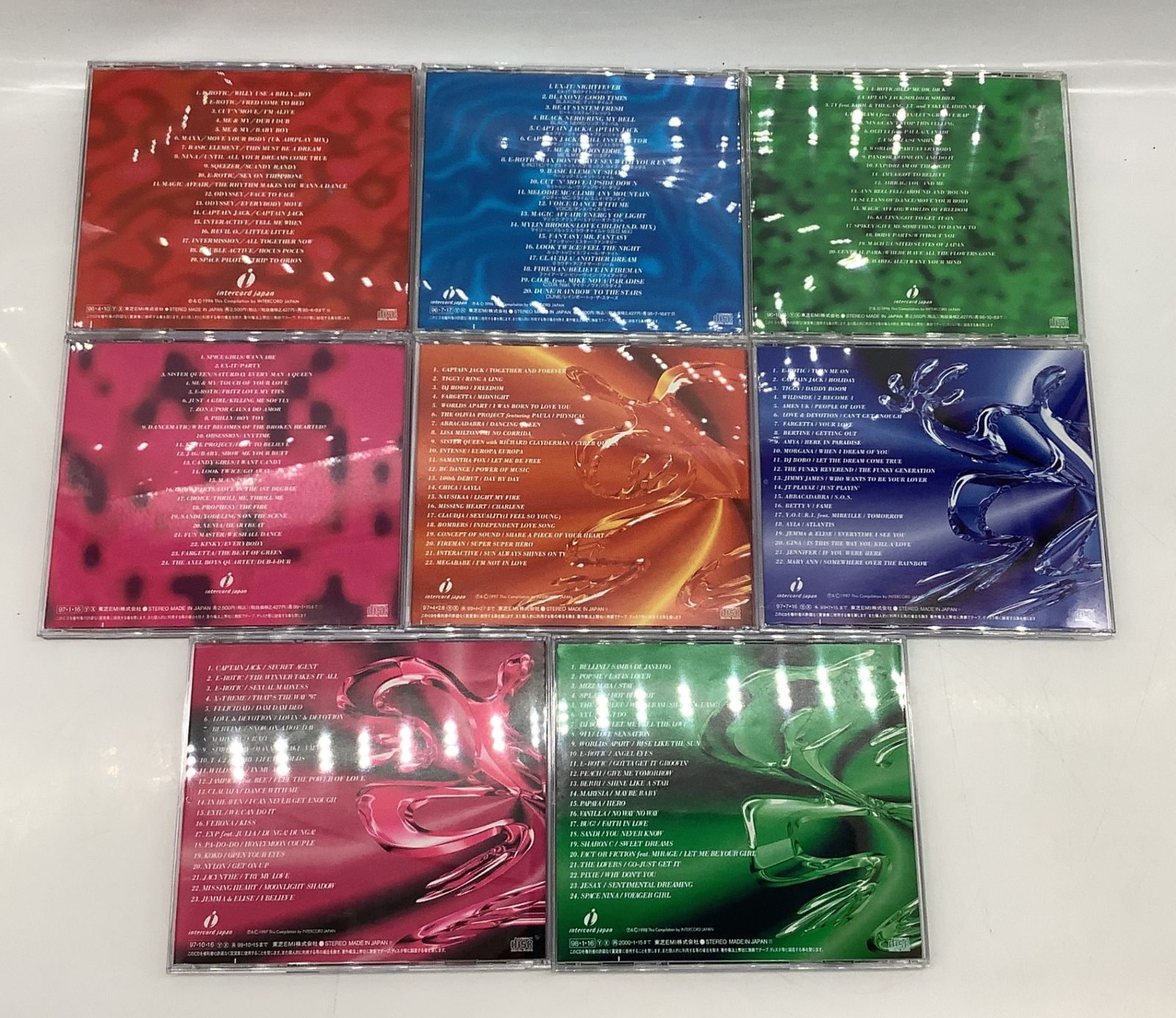 6228 【8枚セット】 DANCE MANIA ダンスマニア 1〜8 オムニバス CD