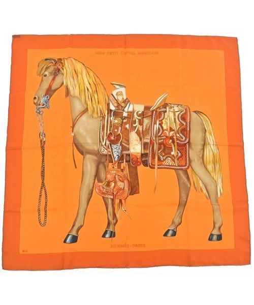 HERMES バンダナ・スカーフ レディース 【古着】【中古】【送料無料】