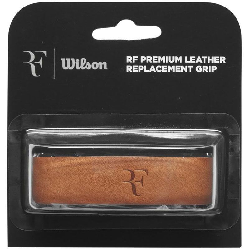 【ロット販売：入り数6】 Wilson ウイルソン RF LEATHER REPL GRIP テニス ラケット雑品 wr84443010、選択