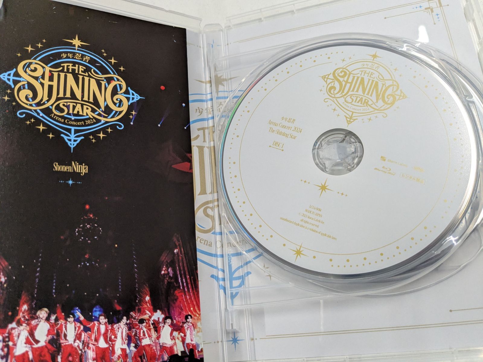 少年忍者 Arena Concert 2024 The Shining Star Blu-ray 管理7M2026