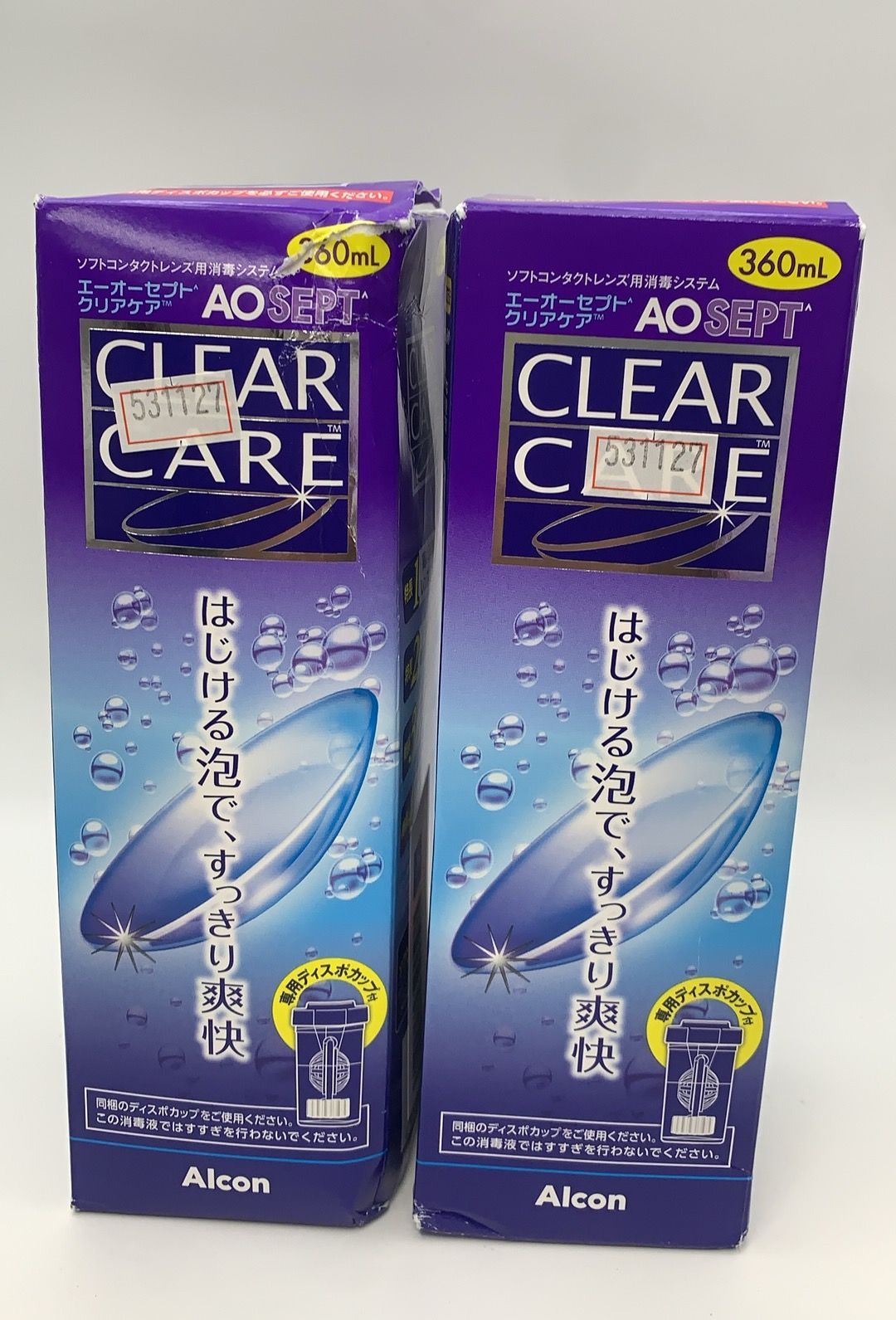 AOセプトクリアケア 360ml×2本--531127 X001B5LMS7/4933370323218