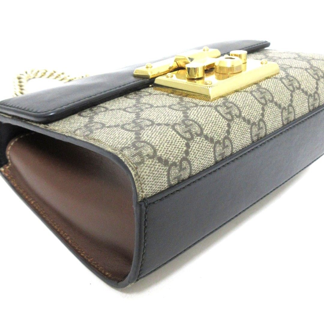 GUCCI/グッチ パドロック ショルダーバック 409487 チェーンショルダ 