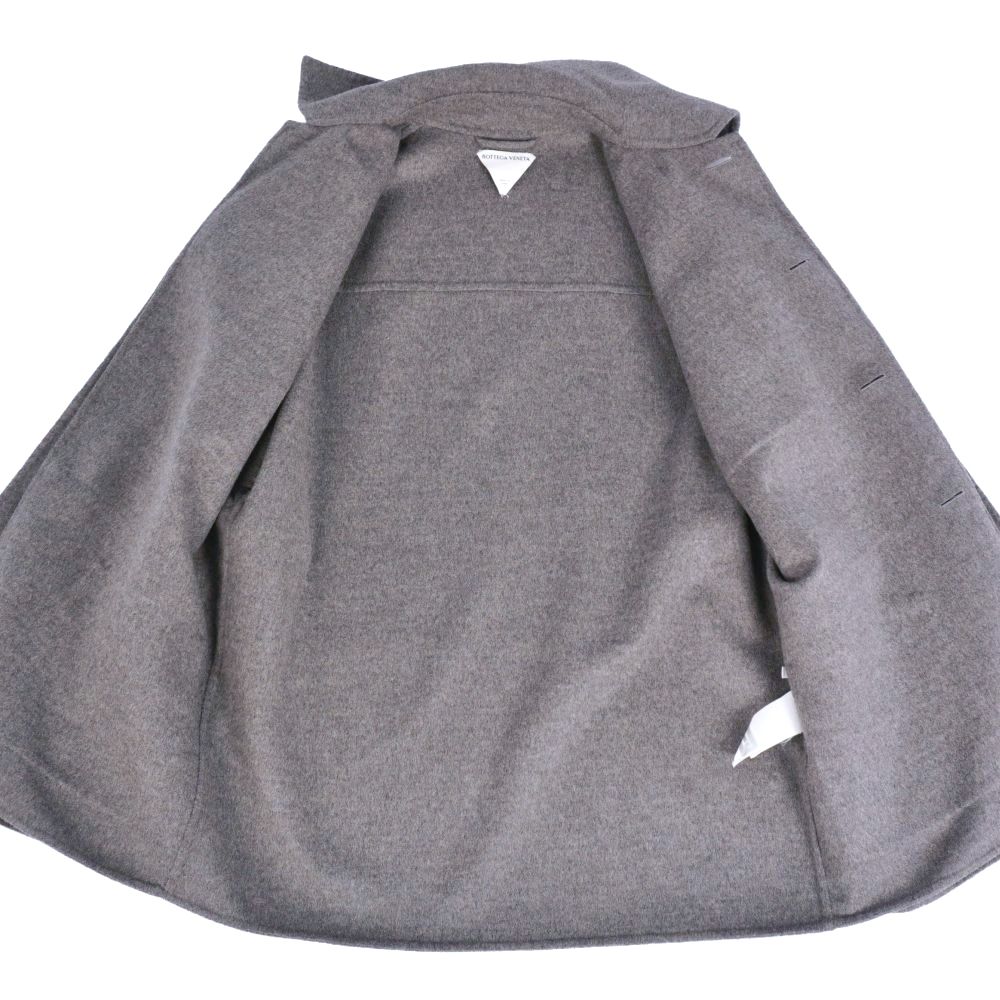 美品 ボッテガヴェネタ BOTTEGA VENETA コート レイヤード ダブル