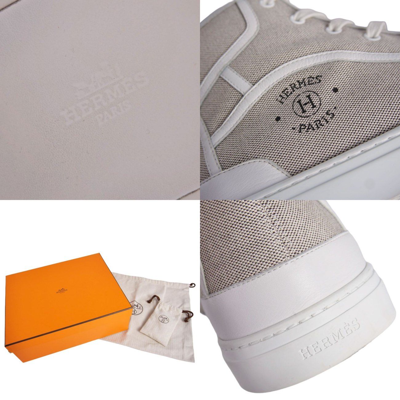美品 エルメス HERMES スニーカー 2022 ゲットアップ ハイカット キ