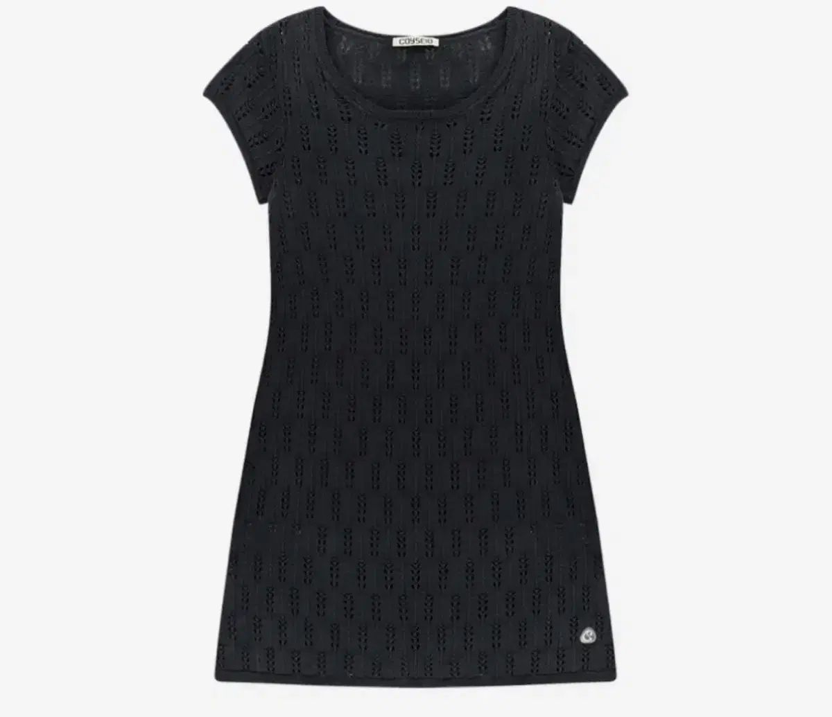 ISSEY MIYAKE イッセイミヤケ 透かし編み ニット ONE PIECE