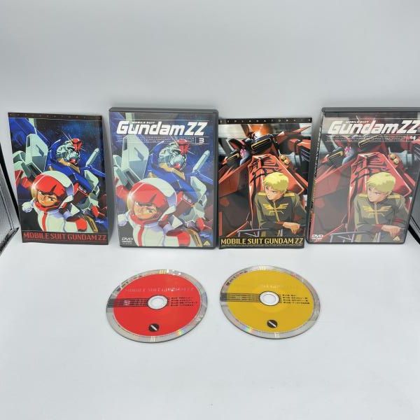 機動戦士ガンダム DVD Box 中古 中古】BOX傷み)機動戦士ガンダムZZ メモリアルDVDBOX 全3巻セット[6